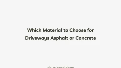 Which Material to Choose for Driveways Asphalt or Concrete